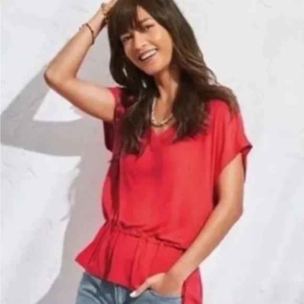 Cabi Dolman Sleeve Formal Tee #6129 Blouse